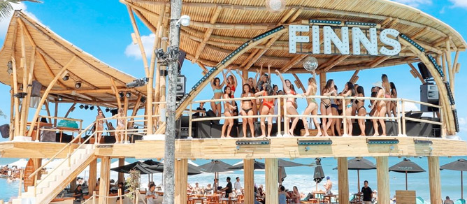 Finns Beach Club, Terkeren yang Cocok Untuk Bersantai