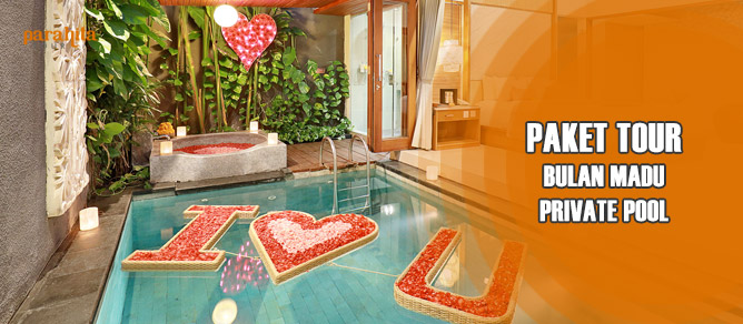 Paket Bulan Madu Private Pool